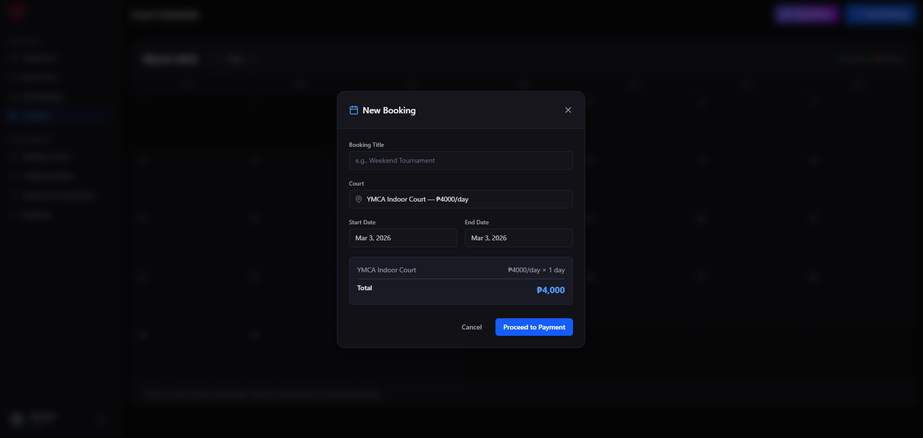 Hoops Booking App screenshot 4